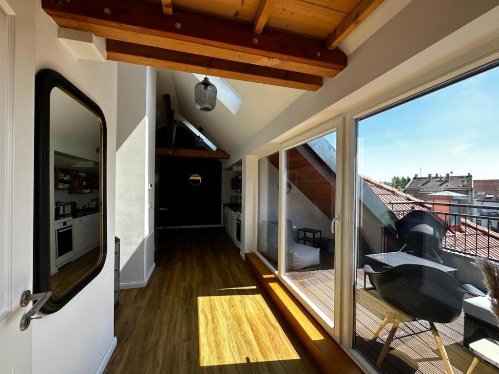 Nr 14 - Hochwertiges 3 Zimmer Maisonette Appartment Mit Grosszugigen Wohnbereich Und Balkon Лейпциг Екстер'єр фото